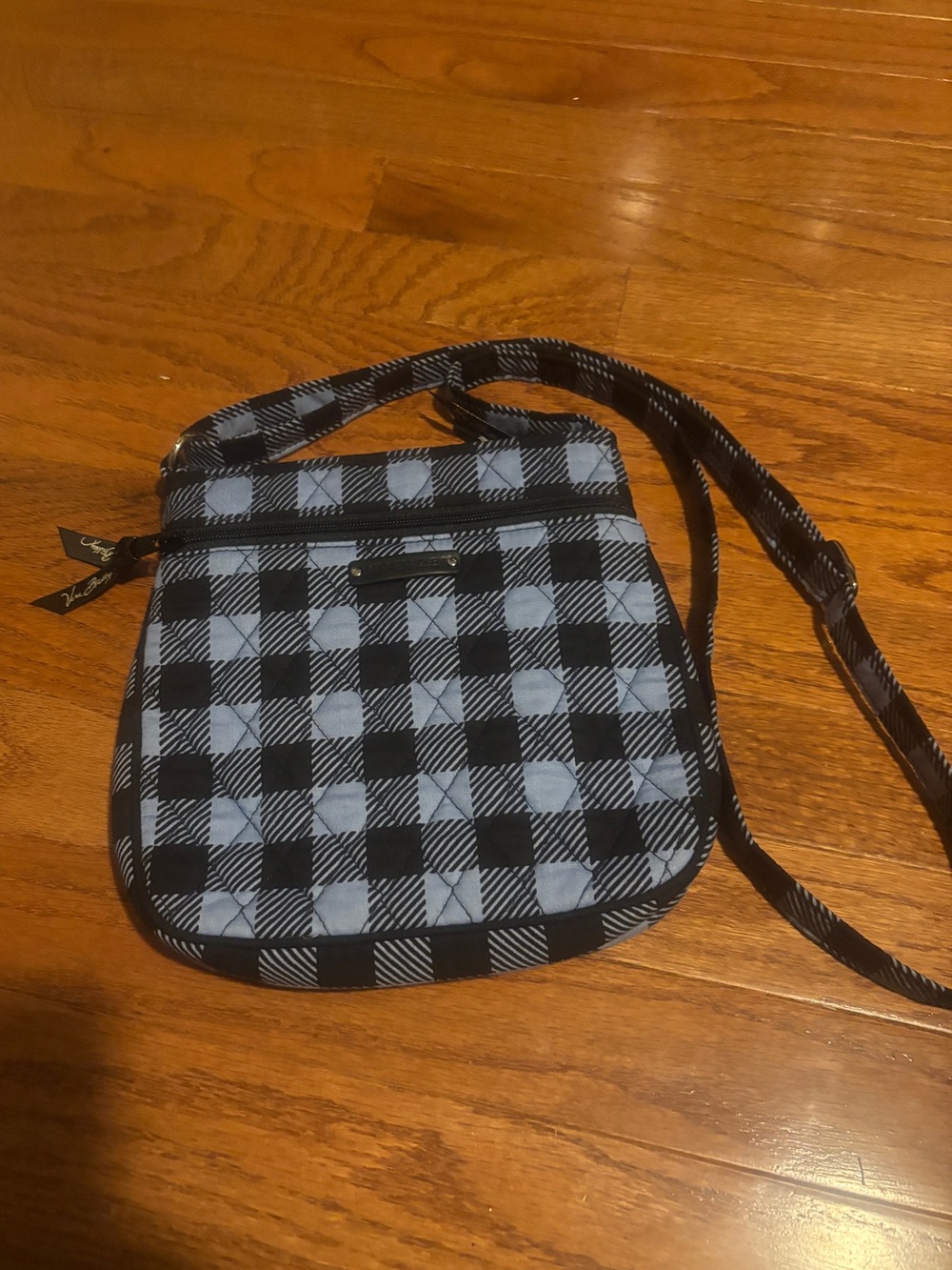 Vera Bradley petite hipster crossbody alpine plaid adjustable strap never used